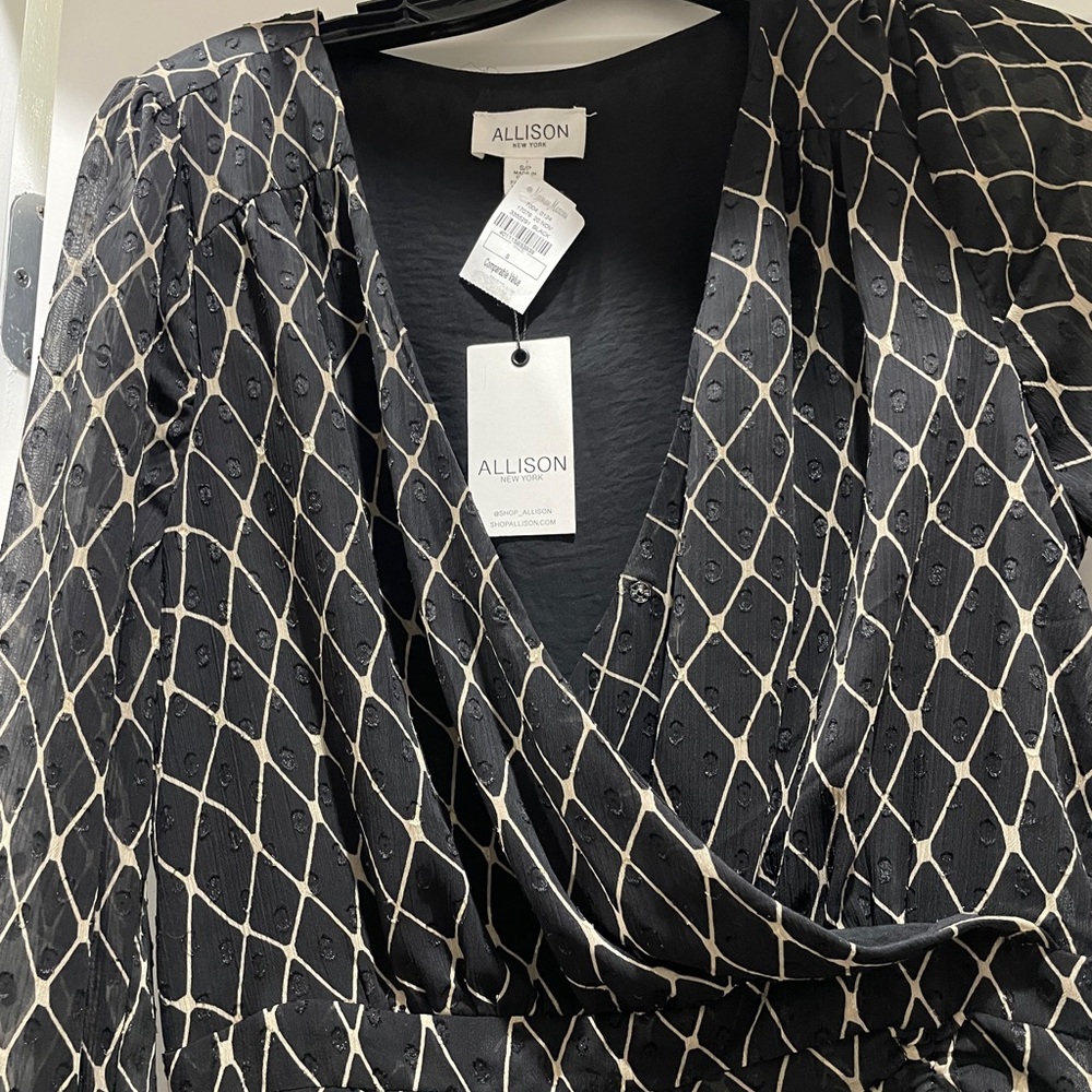 Beautiful shirt black dress